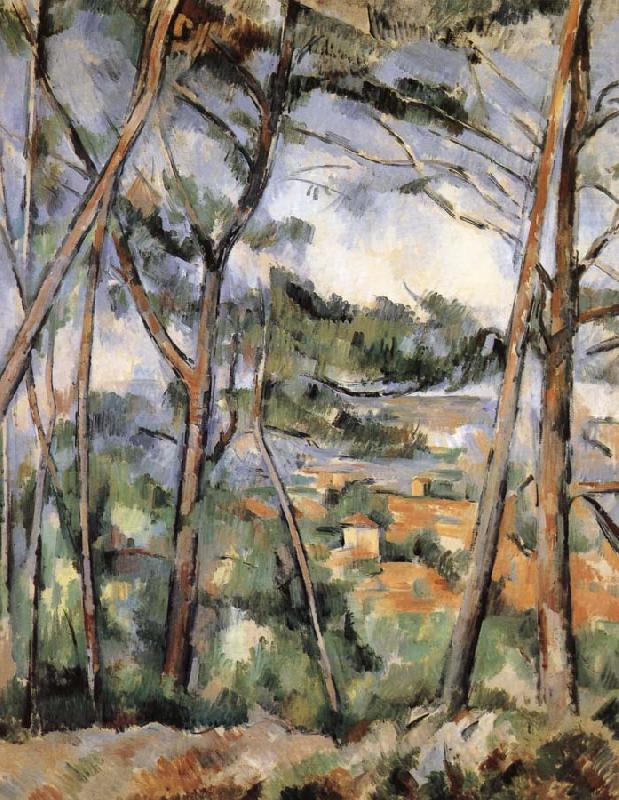 Paul Cezanne solitary river plain china oil painting image